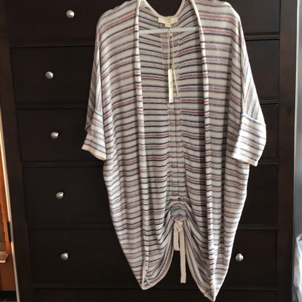 Lovestitch Long Open Cardigan NWT Sz S/M Oversized